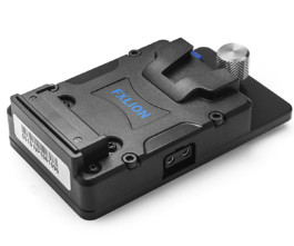 Fxlion NANO V-Mount and Bolfix Fxlion Plate showcased on white background. 