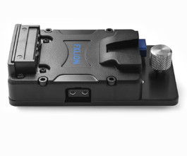 Fxlion NANO V-Mount and Bolfix Fxlion Plate showcased on white background. 