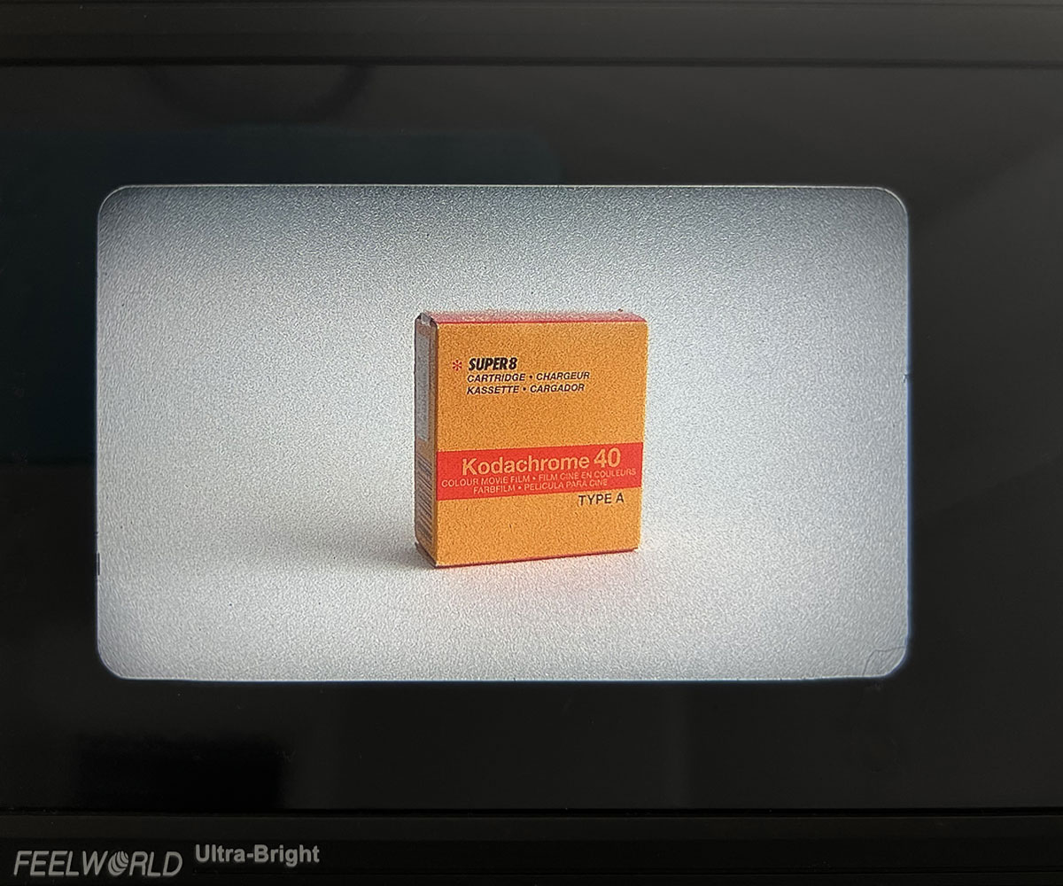 Image captured from the Bolex video assist system.