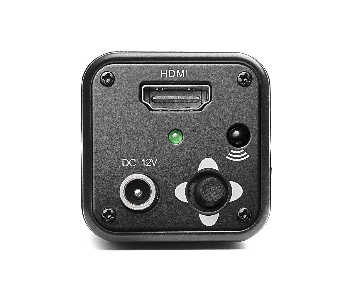 Back view, CCTV HD-HDMI, Camera with 2.8-12mm Lens