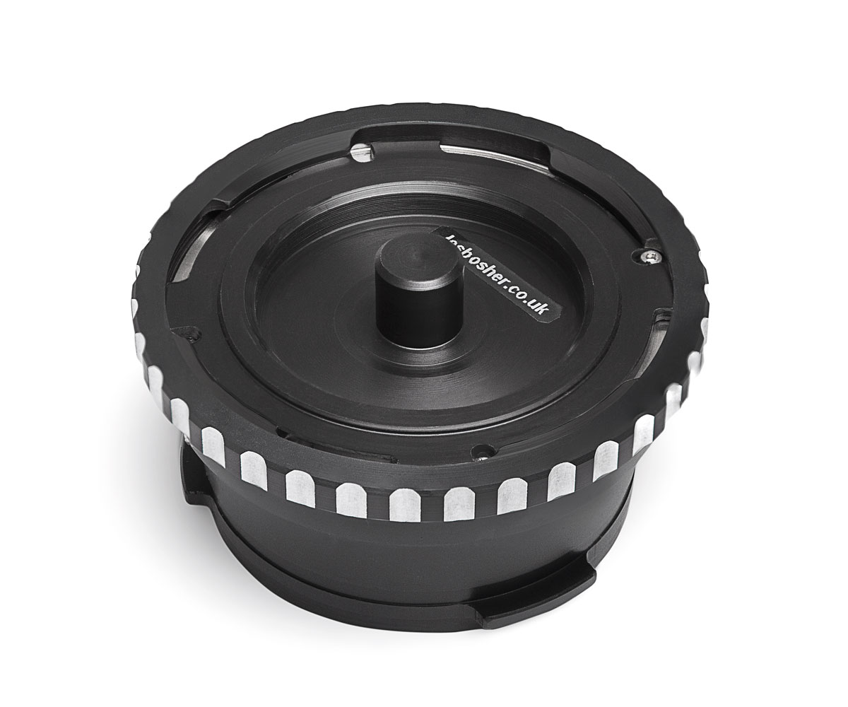 Les Bosher, PL mount adapter to Bolex bayonnet