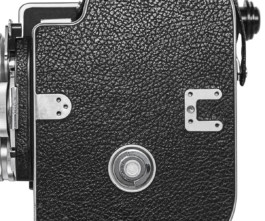 Medium Shot of a Bolex REX3 Lid Cover.