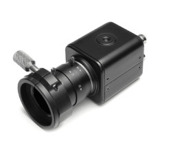 Bolex 13X viewfinder adapter to CCTV HD-SDI, Camera with 2.8-12mm Lens 