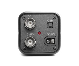 Back view, CCTV HD-SDI, Camera with 2.8-12mm Lens 