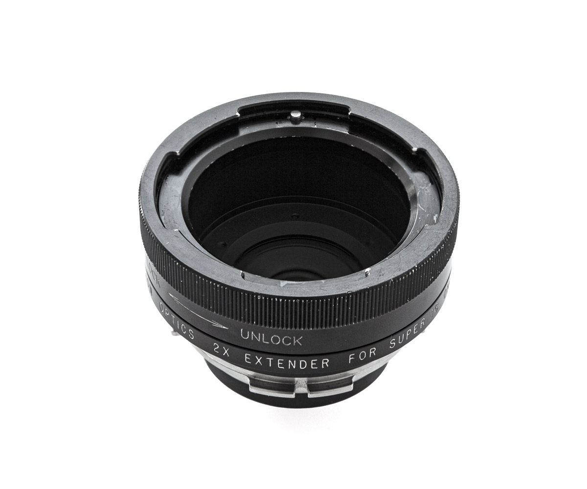 Century Precision Optics 2x extender for Super 16, PL to PL mount, No. 50468 – no scratches or fungus