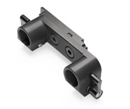 Bolfix LWS 15mm Rod Mounts for Bolex H16 Cameras – precision machined aluminium rod support system 