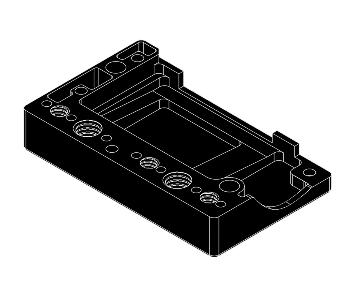 Arri 235 Viewfinder Cover Plate - view from below